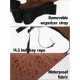 thumbnail image 4 of Bolso FASTFAIRY de nailon mediano con forma de media luna para hombro, 4 of 6