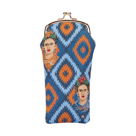 Frida Kahlo Glasses Sunglasses Pouch Case