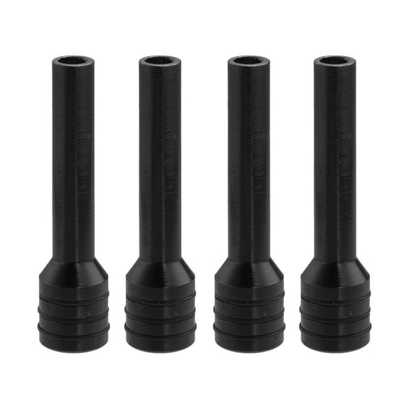 4 Pcs Car Door Lock Knobs Interior Door Lock Knob Aluminum Alloy Inner Door Lock Pull Pins Universal for Car Black