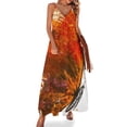 thumbnail image 1 of Vestido sin mangas con alas de mariposa de rodocrosita, vestido de noche para mujer, vestido para mujer, 1 of 7