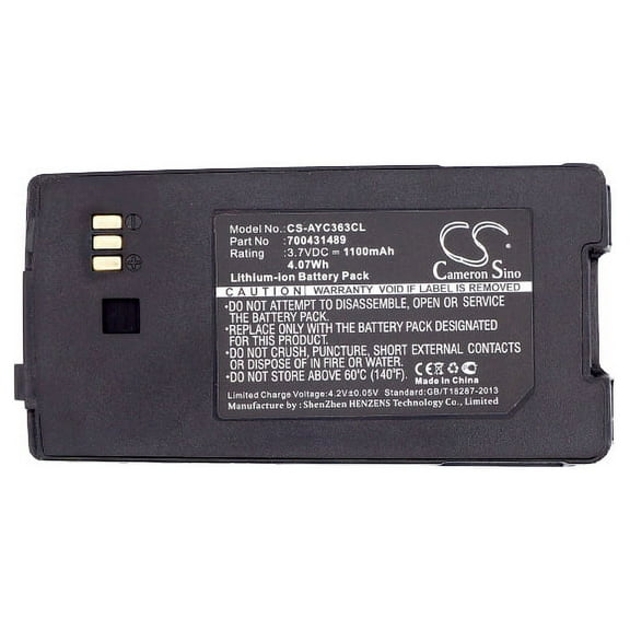 Replacement Battery For Avaya 3.7v 1100mAh / 4.07Wh Cordless Phone Battery