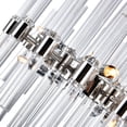 thumbnail image 2 of CWI Lighting Miroir 8 Light Transitional Metal Chandelier in Polished Nickel, 2 of 5