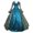 L-Light Blue, variant on Cocktail Dresses for Women Gothic Clothing Hoodie Plus Size Gothic Womens Gothic Dress Style Midi Dress Croset Long Gothic Dress Long Flare Sleeve A Line Party Dress