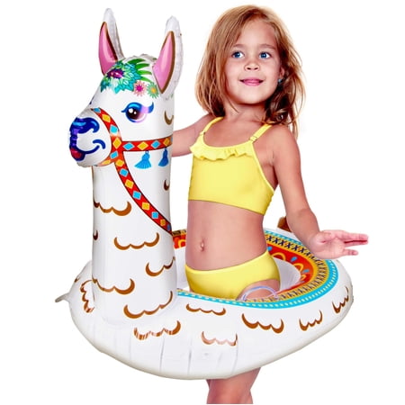 USA Toyz Llama Pool or Beach Floats 27 Inch Summer Swimming Pool Toys