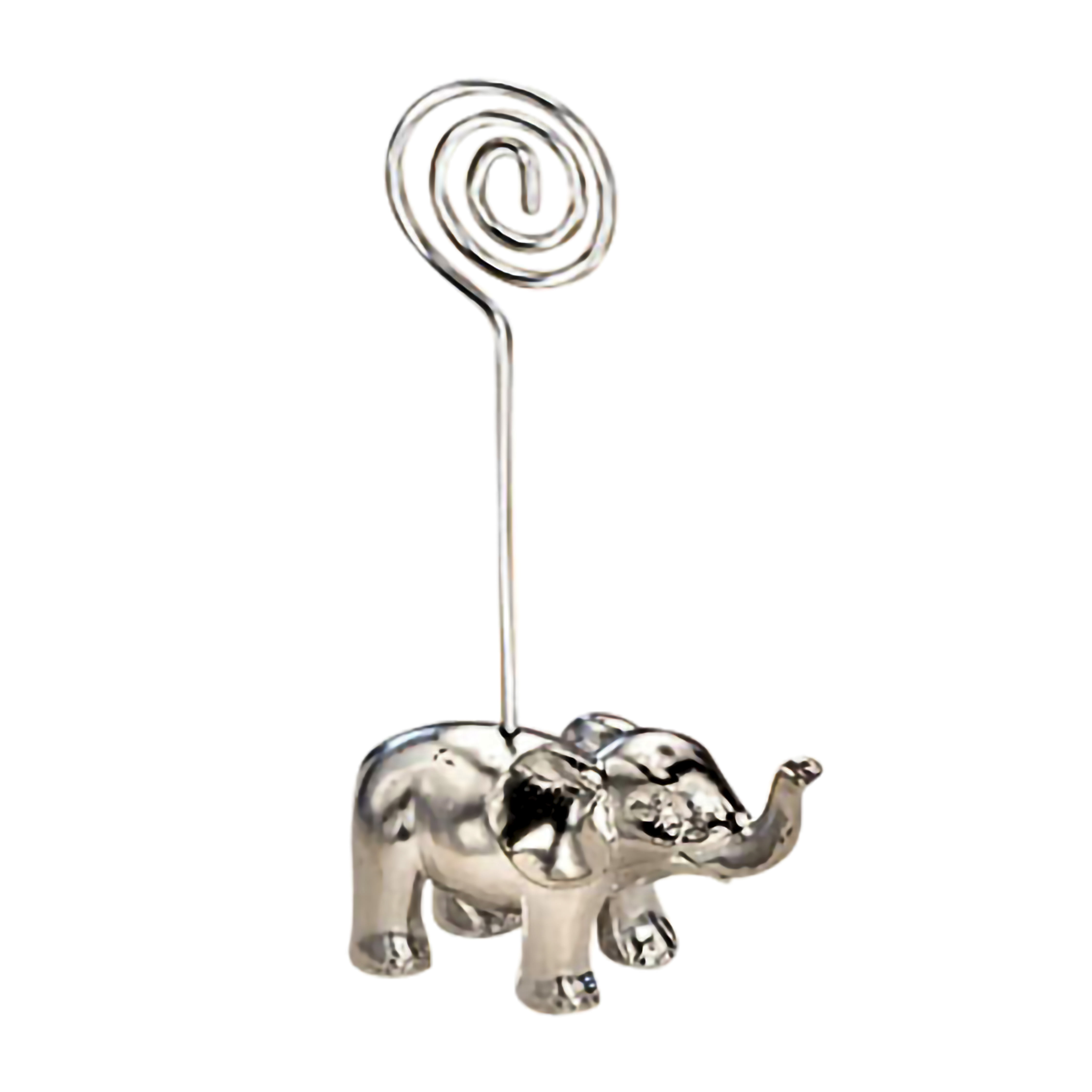 Golden Elephant Place Card Holders Photo Name Clip Holders  Party Favors LP 