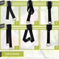 thumbnail image 5 of Tree Swing Straps Hanging Kit With Two Zinc Alloy Carabiners, 5 of 5