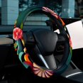 thumbnail image 6 of Halloween Font 14.5 Inch Printing PVC Leather Car Wheel Cover Steering Wheel Cover Auto Accessories, 6 of 6