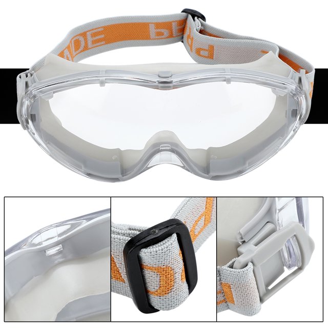 Protection Glasses Work Goggles Work Glasses Glasses Eye Protection Against UV Anti Shock Working Protective Goggles Grey