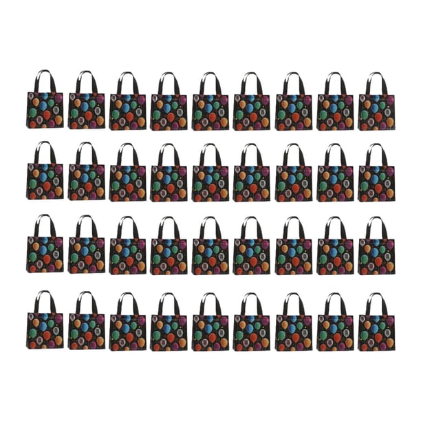 Juego de 36 bolsas de regalo tipo tote con asas, prácticas para ir de compras y regalar obsequios. A