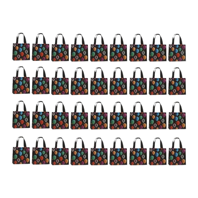 Rivenza 36 Pcs Sac-Cadeau Recyclé Sac de Magasinage avec Poignées Sacs-Surprises Réutilisables Friandises A