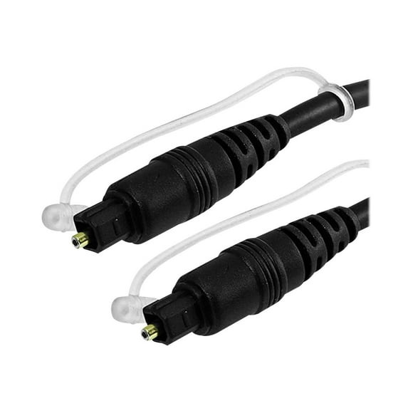Monoprice - Digital audio cable (optical) - SPDIF - TOSLINK male to TOSLINK male - 25 ft - fiber optic