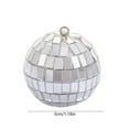 thumbnail image 3 of Bola de Navidad Ornamentos Espejo de Vidrio Bola Reflectante Bola de Navidad Bar Fotografía Apoyos Bola de Boda Accesorios de Decoración de Pastel, 3 of 6