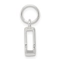 thumbnail image 2 of FB Jewels Sterling Silver J Charm, 2 of 3