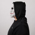 thumbnail image 3 of Face Cover Con Black Turban Halloween Props Demon Face Covering Para Halloween Carnival Masquerade Methold HA046568-02, 3 of 6