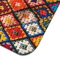 thumbnail image 3 of Boho kitchen drying mat 18x24 Inch featuring rich floral designs, thick microfiber fabric, and excellent water absorption, 3 of 5