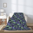 thumbnail image 2 of Rateoe Magic Toads in Hats Pattern Flannel Throw Blanket, Ultra-soft Blanket for Bed, Couch, Car, Hypoallergenic Anti-pilling blanket-60"x50"(Vertical), 2 of 6
