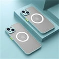 thumbnail image 7 of Luxury Matte Magnetic For Magsafe Wireless Charge Case For iPhone 12 13 14 15 Pro Max Plus XS XR X Shockproof Armor Cover NNBILI, 7 of 7