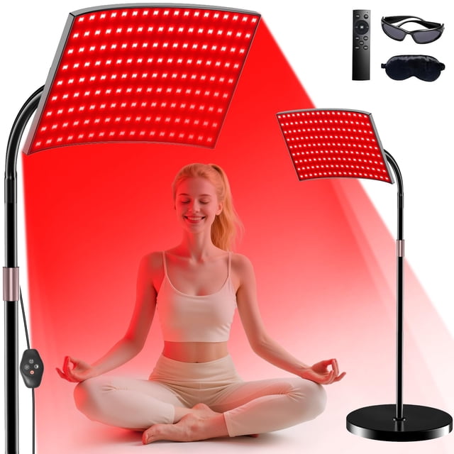 Panel de terapia de luz roja XMZXMZ 660 nm 850 nm LED grande