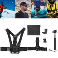 thumbnail image 4 of 5 in 1 Universal Accessory Kit for GoPro Action Cameras, Head Strap Mount, Chest Harness and Selfie Stick, 4 of 4
