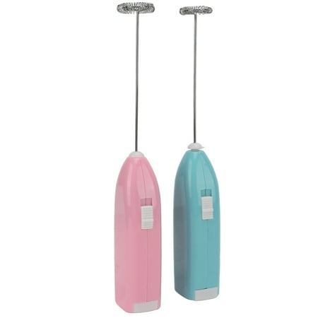 

Ymiko Electric Whisk 2Pcs Mini Hand Mixer High Speed Motor One Hand Operation Durable Rustproof Stainless Steel Electric Stirrer Mini Hand Mixer