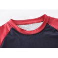 thumbnail image 4 of FEDPOP Boys Pajamas Little and Big Kids 2-Piece Raglan Sleeves Sleepwear Sizes 10, 4 of 6