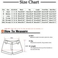 thumbnail image 3 of Lenpel Bermuda Shorts for Women Elastic High Waisted Drawstring Wide Leg Knee Length Shorts Casual Summer Shorts with Pockets, 3 of 5