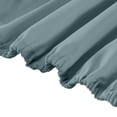 thumbnail image 4 of Modern Threads 4-Piece Crochet Lace Hem Mineral Blue Microfiber Bed Sheet Set, King, 4 of 17