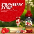 thumbnail image 6 of Syruvia Strawberry Syrup Pure Cane Coffee Flavoring Syrup, 25.4 fl Oz, 6 of 6