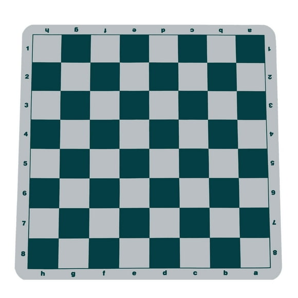 WE Games The Original 100% Silicone Tournament Chess Mat - Plateau de 20 pouces