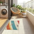 thumbnail image 4 of Yayeee Doormat for Indoor Entrance 32" x 20" Non Slippery Floor Rug, Colorful Plane, 4 of 8