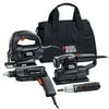 Black & Decker 4 Tool Pack Kit