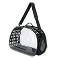 thumbnail image 3 of FITYLE Transparent Cat Carrier Portable Cat Carried Bag Transport Luggage Handbag Carry Kennel for Kitten , L L, 3 of 9