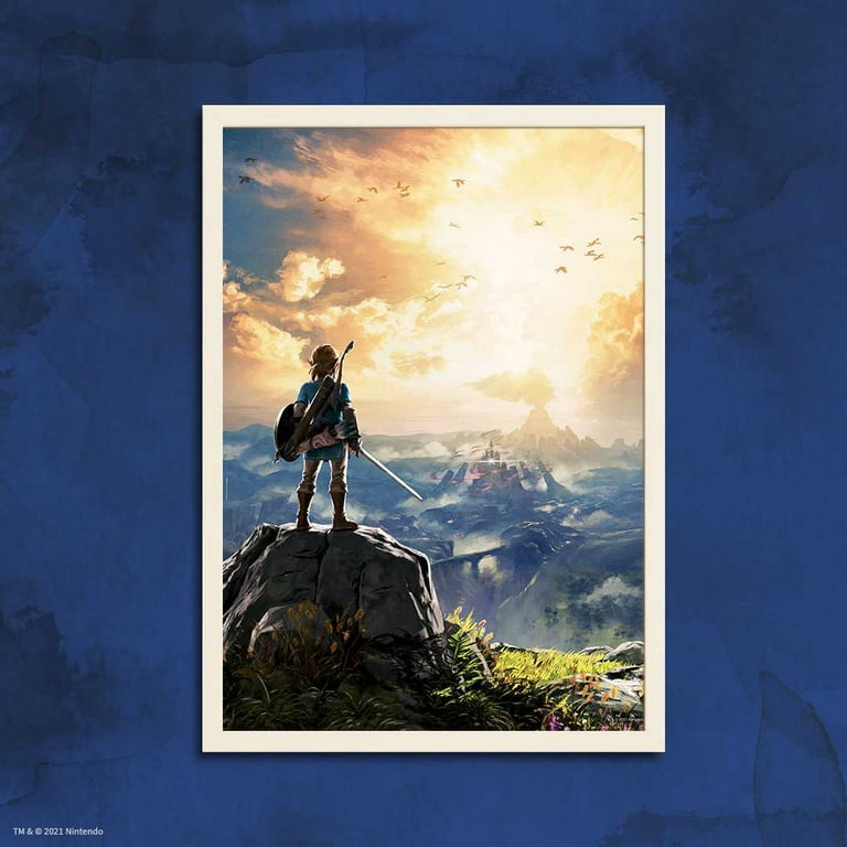 USAopoly Breath of the Wild 1,000 Piece Jigsaw Puzzle, Link Hyrule