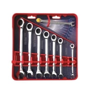 Westward Ratcheting Wrench Set,Combination 1LCC7