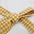 thumbnail image 5 of Girls Sweet Dress Cute 3-9Y Summer Casual Clothes Daily Wear Ruffle Letter Love Unique Print Ruffle Sleeves Plaid Party Fashion Prom Princess Outfit Stylish Sundress, 5 of 5