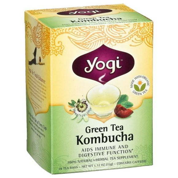 Green Tea Kombucha, 16 Bags