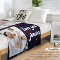 thumbnail image 6 of Personalised Blanket, Custom Blanket with Photos Text.Custom Blanket with Photo Collages.Father, Mom, Lover, Kids, Friends, Birthday, Christmas - Personalised Gifts for Women Men, 180x200cm, 6 of 6