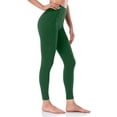 thumbnail image 3 of Leggins HeyNuts Workout Pro 7/8 con bolsillos para mujer, color verde M, 3 of 7