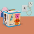 thumbnail image 4 of lionlar Busy Board DIY Accessories Fine Motor Skills Development Activity Busy board for 3 Holes Adapter, 4 of 6