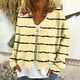 thumbnail image 1 of Chaqueta y abrigo informal de manga larga sin capucha para mujer, cárdigan cálido de moda con cremallera, chaqueta con cuello en V y manga larga, blusa para mujer, 1 of 5
