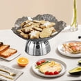 thumbnail image 1 of Fruit and Vegetable Draining Tray with Removable Base, Lightweight Plastic Serveware for Kitchen, Living Room, and Party Snacks, 1 of 8