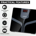 thumbnail image 5 of Metene Digital Body Weight Scale, Highly Accurate Scales, Measures Weight up to 400 lbs, Includes Batteries, 5 of 6