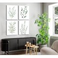 thumbnail image 2 of 4Pcs Eucalyptus Botanical Wall Art Sage Green Bathroom Pictures Watercolor Mint Green Plant Leaves Poster Print Modern Minimalist Aesthetics Canvas Paintings Wall Decor for Bedroom UNFRAMED, 2 of 6