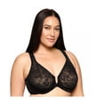 thumbnail image 5 of Glamorise Lacey T-Back Front-Closure WonderWire Underwire  Bra 9246 (Women's & Women's Plus), 5 of 6