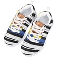 thumbnail image 3 of Pzuqiu American Flag Big Girls Sneakers Size 3 Casual Walking Shoes Breathable Running Shoes Lace Up Sports Shoes Kids Tennis Shoes, 3 of 5