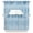 Blue, variant on Curtains Swag and Tiers Curtains Set, Turquoise Valances with Kitchen Tier Curtain 36 Inches Long, Modern Abstract Art Ombre Striped Swag Light Filtering Curtains for Sink/Laundry Room