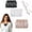 Black White Beige, variant on Lady Lace Wearable Mock Camisole Bra Insert Overlay Modesty Panel Vest Can be Used with Breast Pads