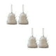 thumbnail image 2 of Christmas Decorations Christmas Tree Ornaments Small Pendants White Gift Boxes Five Pointed Star Pines Cones Bells Hanging Accessories, 2 of 6