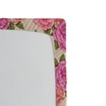 thumbnail image 3 of Ambesonne Rose Pattern Fitted Sheet, Garden Leafy Pattern, Twin XL Size, Fern Green Soft Pink, 3 of 5
