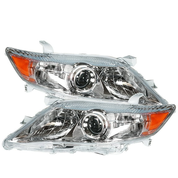 Headlights Driver and Passenger Side Assembly Replacement for Camry 2010 2011 Replacement for 81110-06520